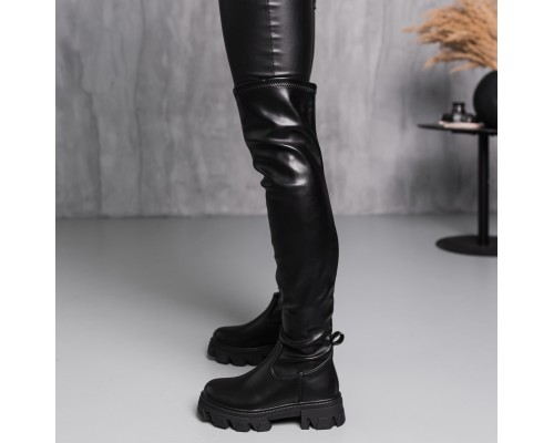Ботфорты женские зимние Fashion Image 3885 38 размер 24,5 см Черный Ботфорты женские зимние Fashion Image 3885 38 размер 24,5 см Черный