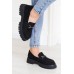 Броги женские Fashion Athena 3140 38 размер 24,5 см Черный