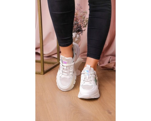 Женские кроссовки Fashion Copper 1529 36 размер 23,5 см Белый Женские кроссовки Fashion Copper 1529 36 размер 23,5 см Белый