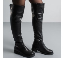 Ботфорты женские зимние Fashion Arabella 3855 37 размер 24 см Черный