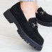 Броги женские Fashion Athena 3140 38 размер 24,5 см Черный