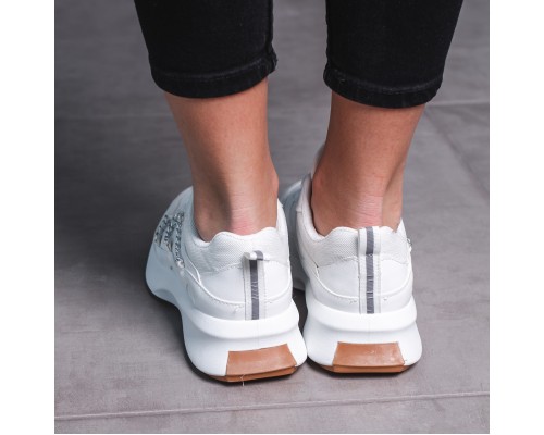 Кроссовки женские Fashion Celestial 3479 37 размер 23,5 см Белый Кроссовки женские Fashion Celestial 3479 37 размер 23,5 см Белый
