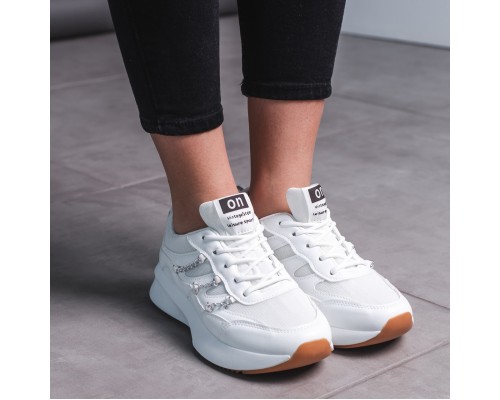 Кроссовки женские Fashion Celestial 3479 37 размер 23,5 см Белый Кроссовки женские Fashion Celestial 3479 37 размер 23,5 см Белый