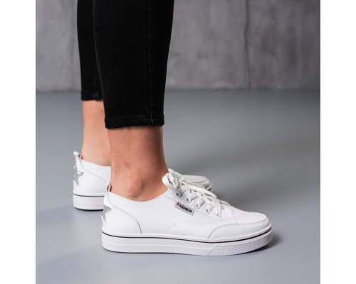 Кеды женские Fashion Rufus 3795 39 размер 24,5 см Белый Кеды женские Fashion Rufus 3795 39 размер 24,5 см Белый