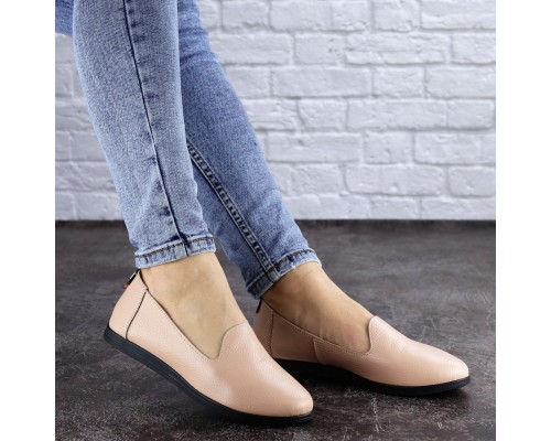 Женские слиперы кожаные Fashion Fletcher 1954 36 размер 23,5 см Бежевый Женские слиперы кожаные Fashion Fletcher 1954 36 размер 23,5 см Бежевый