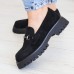 Броги женские Fashion Athena 3140 38 размер 24,5 см Черный