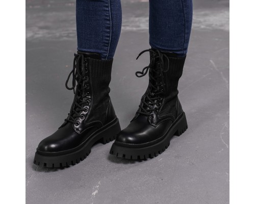 Ботинки женские Fashion Horseshoe 3368 39 размер 25 см Черный Ботинки женские Fashion Horseshoe 3368 39 размер 25 см Черный
