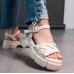 Женские сандалии Fashion Bailey 3600 38 размер 24,5 см Бежевый