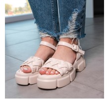 Женские сандалии Fashion Bailey 3600 38 размер 24,5 см Бежевый