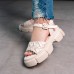 Женские сандалии Fashion Bailey 3600 38 размер 24,5 см Бежевый