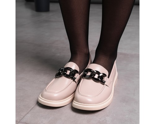 Лоферы женские Fashion Lola 3584 40 размер 25,5 см Бежевый Лоферы женские Fashion Lola 3584 40 размер 25,5 см Бежевый