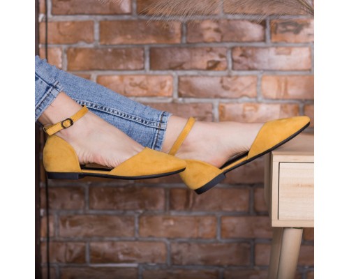 Туфли женские Fashion Euki 2782 40 размер 25,5 см Желтый Туфли женские Fashion Euki 2782 40 размер 25,5 см Желтый