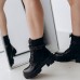 Ботинки женские Fashion Aeris 3289 36 размер 23,5 см Черный