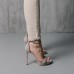 Женские босоножки Fashion Worthy 3996 38 размер 24,5 см Серый