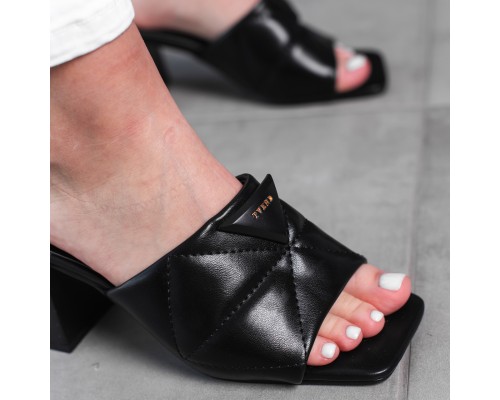 Мюли женские Fashion Louie 3638 37 размер 24 см Черный Мюли женские Fashion Louie 3638 37 размер 24 см Черный