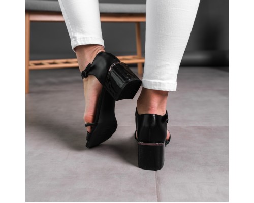 Женские босоножки Fashion Gex 2816 38 размер 24,5 см Черный Женские босоножки Fashion Gex 2816 38 размер 24,5 см Черный