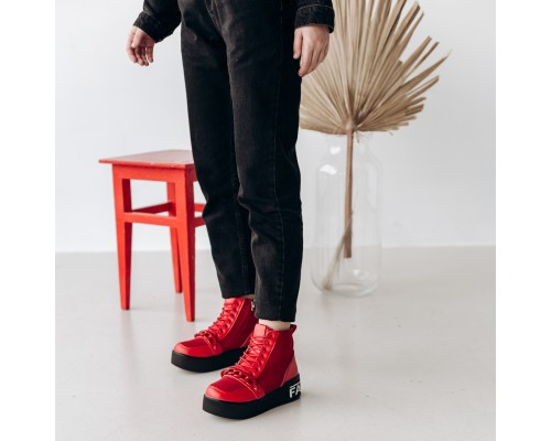 Ботинки женские зимние Fashion Sugar 3309 38 размер 23,5 см Красный Ботинки женские зимние Fashion Sugar 3309 38 размер 23,5 см Красный