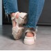 Женские сандалии Fashion Bailey 3600 38 размер 24,5 см Бежевый