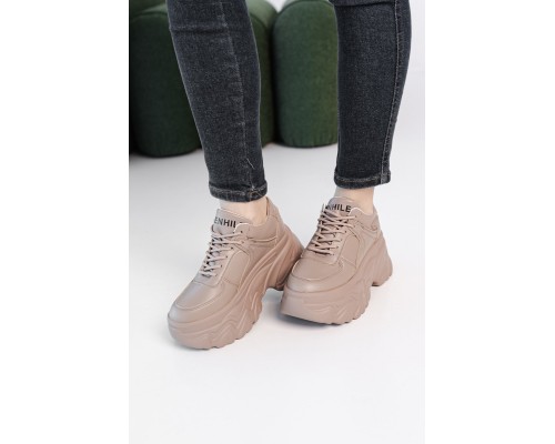 Кроссовки женские Fashion Dora 3898 41 размер 25 см Бежевый Кроссовки женские Fashion Dora 3898 41 размер 25 см Бежевый