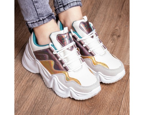 Кроссовки женские Fashion Frasier 2126 39 размер 25 см Бежевый Кроссовки женские Fashion Frasier 2126 39 размер 25 см Бежевый