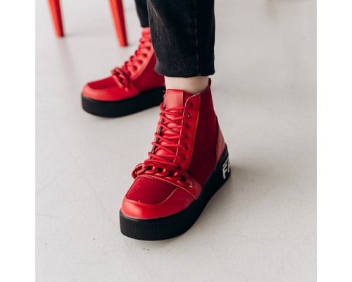 Ботинки женские зимние Fashion Sugar 3309 38 размер 23,5 см Красный Ботинки женские зимние Fashion Sugar 3309 38 размер 23,5 см Красный