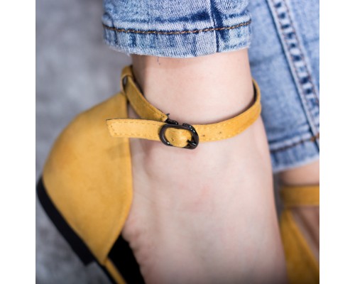 Туфли женские Fashion Euki 2782 40 размер 25,5 см Желтый Туфли женские Fashion Euki 2782 40 размер 25,5 см Желтый