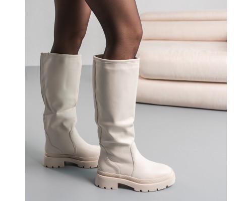 Сапоги женские Fashion Wilma 3871 41 размер 26 см Молочный Сапоги женские Fashion Wilma 3871 41 размер 26 см Молочный