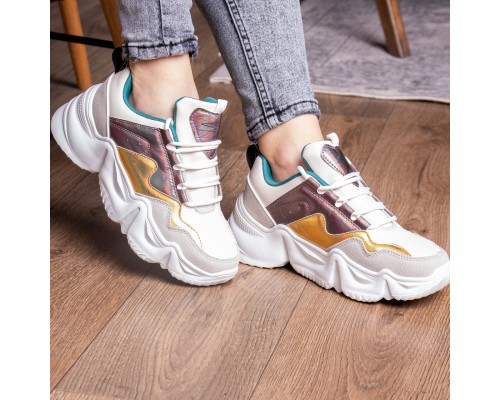 Кроссовки женские Fashion Frasier 2126 39 размер 25 см Бежевый Кроссовки женские Fashion Frasier 2126 39 размер 25 см Бежевый