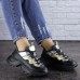 Женские сникеры Fashion Button 1745 38 размер 24 см Черный
