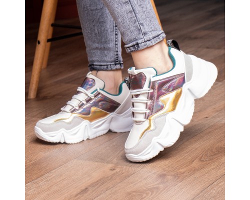 Кроссовки женские Fashion Frasier 2126 39 размер 25 см Бежевый Кроссовки женские Fashion Frasier 2126 39 размер 25 см Бежевый