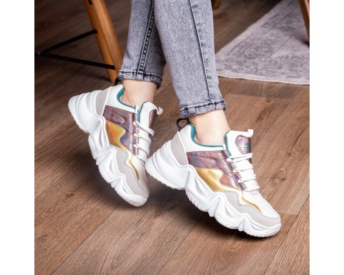 Кроссовки женские Fashion Frasier 2126 39 размер 25 см Бежевый Кроссовки женские Fashion Frasier 2126 39 размер 25 см Бежевый