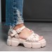 Женские сандалии Fashion Bailey 3600 38 размер 24,5 см Бежевый