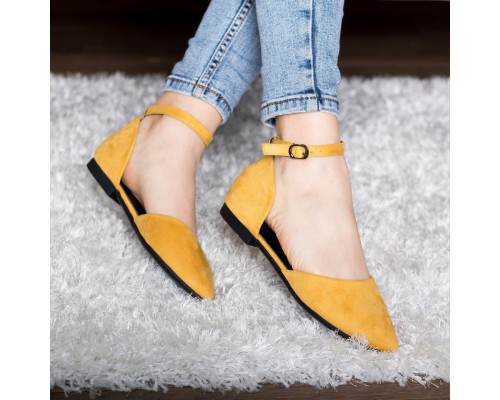 Туфли женские Fashion Euki 2782 41 размер 26 см Желтый Туфли женские Fashion Euki 2782 41 размер 26 см Желтый