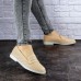 Мокасины женские Fashion Diana 1875 37 размер 24 см Бежевый
