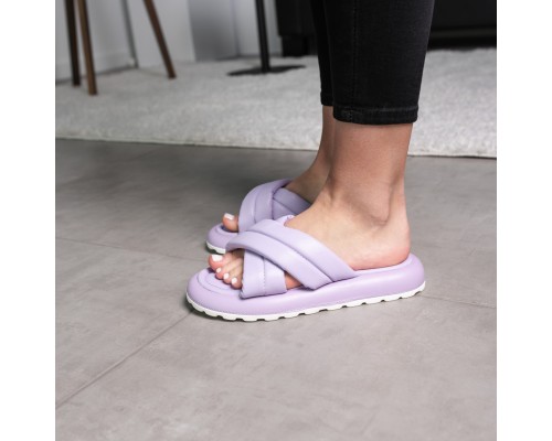 Шлепанцы женские Fashion Oliver 3595 38 размер 24,5 см Фиолетовый Шлепанцы женские Fashion Oliver 3595 38 размер 24,5 см Фиолетовый