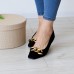 Женские балетки Fashion Goddess 3144 38 размер 24,5 см Черный