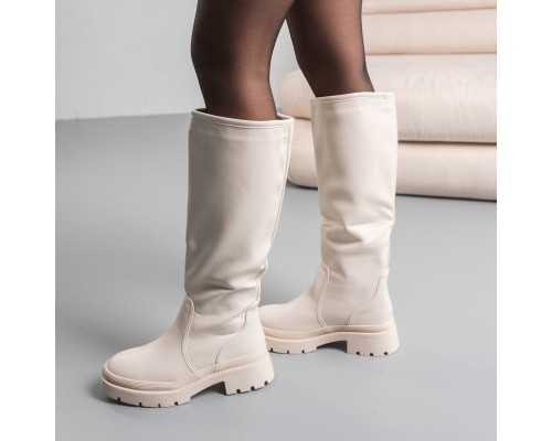 Сапоги женские Fashion Wilma 3871 40 размер 25,5 см Молочный Сапоги женские Fashion Wilma 3871 40 размер 25,5 см Молочный