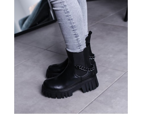 Ботинки женские Fashion Leith 3463 36 размер 23,5 см Черный Ботинки женские Fashion Leith 3463 36 размер 23,5 см Черный