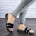 Женские шлепки Fashion Brutus 1744 36 размер 22,5 см Черный