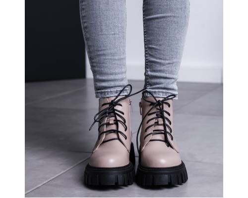 Ботинки женские Fashion Clyde 3443 36 размер 23,5 см Бежевый Ботинки женские Fashion Clyde 3443 36 размер 23,5 см Бежевый