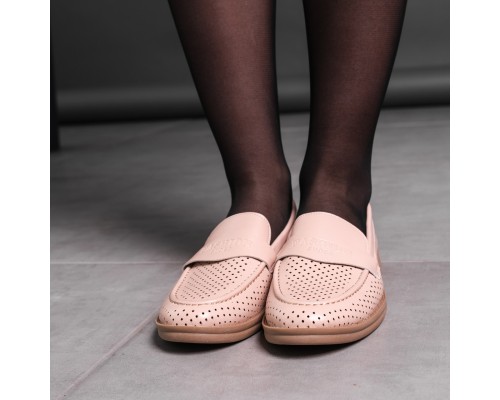 Мокасины женские Fashion Hope 3579 37 размер 24 см Бежевый Мокасины женские Fashion Hope 3579 37 размер 24 см Бежевый