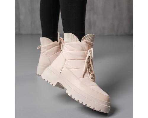 Ботинки женские Fashion Troktsky 3854 36 размер 23,5 см Бежевый Ботинки женские Fashion Troktsky 3854 36 размер 23,5 см Бежевый