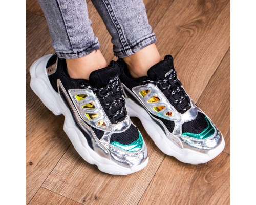 Женские кроссовки Fashion Queno 1993 37 размер 23,5 см Черный Женские кроссовки Fashion Queno 1993 37 размер 23,5 см Черный