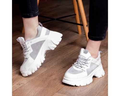 Женские сникеры Fashion Manchas 2065 38 размер 24 см Белый Женские сникеры Fashion Manchas 2065 38 размер 24 см Белый