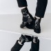 Ботинки женские Fashion Alabama 3293 37 размер 24 см Черный