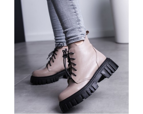 Ботинки женские Fashion Clyde 3443 36 размер 23,5 см Бежевый Ботинки женские Fashion Clyde 3443 36 размер 23,5 см Бежевый