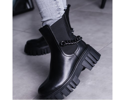 Ботинки женские Fashion Leith 3463 36 размер 23,5 см Черный Ботинки женские Fashion Leith 3463 36 размер 23,5 см Черный