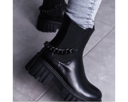 Ботинки женские Fashion Leith 3463 36 размер 23,5 см Черный Ботинки женские Fashion Leith 3463 36 размер 23,5 см Черный