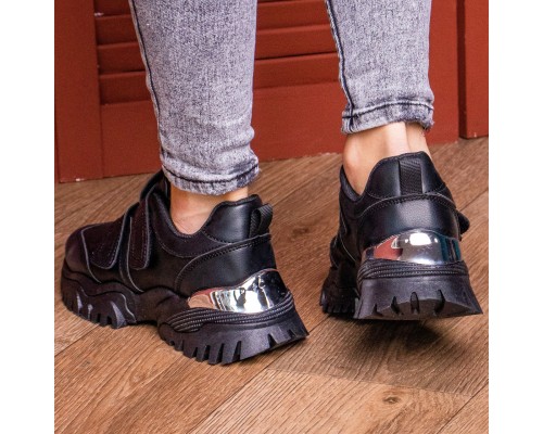 Сникеры женские Fashion Basey 2128 39 размер 24 см Черный Сникеры женские Fashion Basey 2128 39 размер 24 см Черный