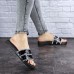 Женские шлепки Fashion Brutus 1744 36 размер 22,5 см Черный
